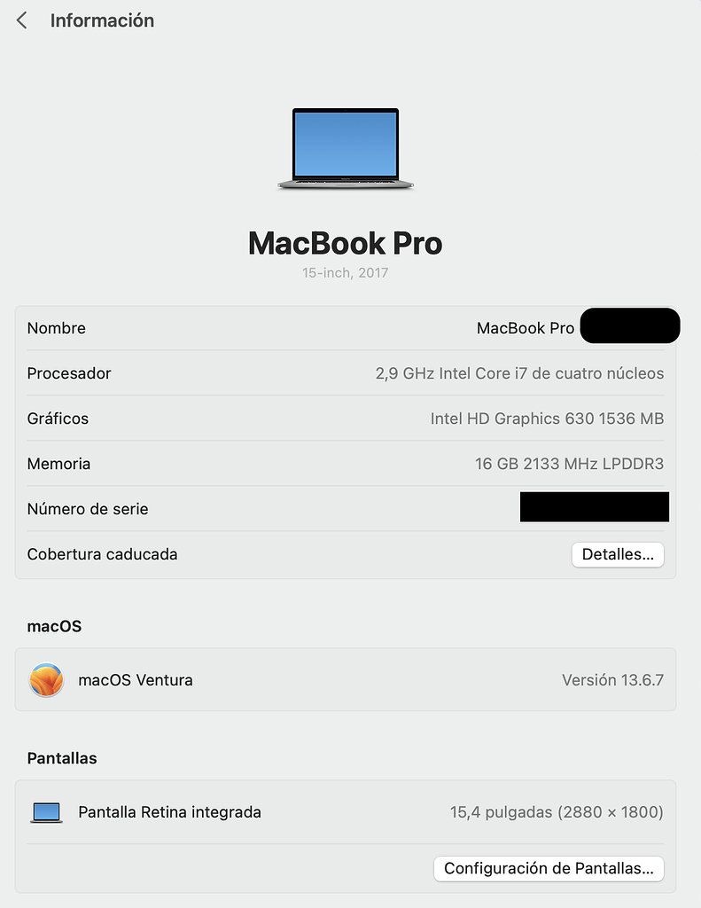 Vendo macbook pro a1707 mercado mac user group argentina